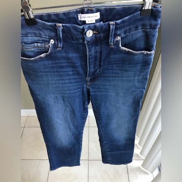 Good American Womens High Rise Jeans Size: 4/27 - Picture 3 of 11